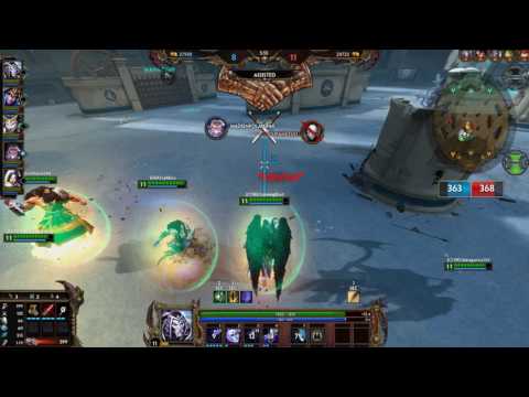 SMITE Gameplay #1 (პენტა ქილის გამო :დ)Thanatos Build